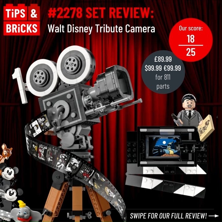 SET REVIEW: 43230 Walt Disney Tribute Camera
