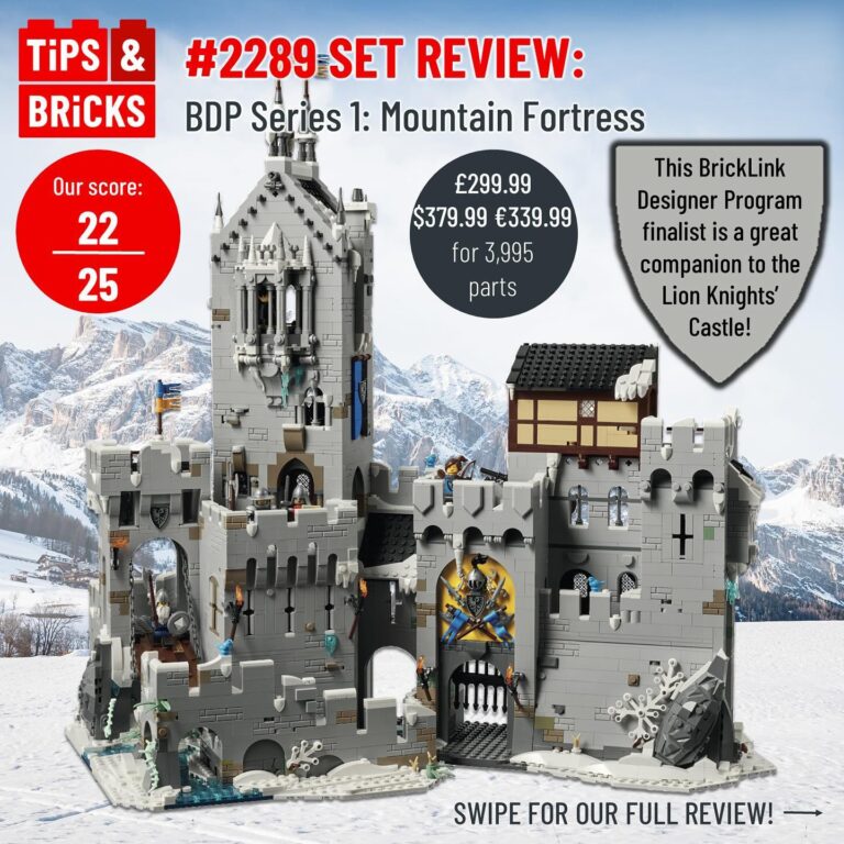 SET REVIEW: BrickLink Designer Program - Mountain Fortress