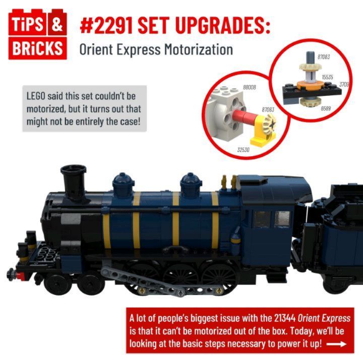 Set Upgrades: Orient Express Motorization