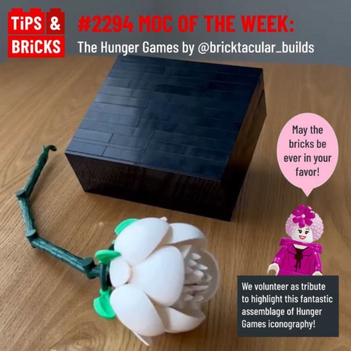 MOC OF THE WEEK: The Hunger Games by @bricktacular_builds