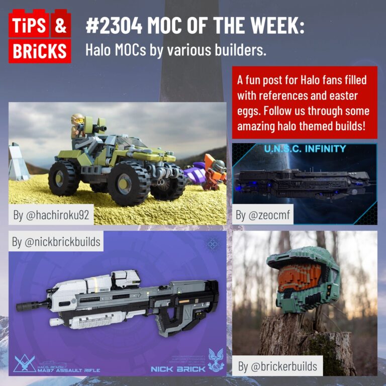 MOC OF THE WEEK: Halo MOCS by various builders