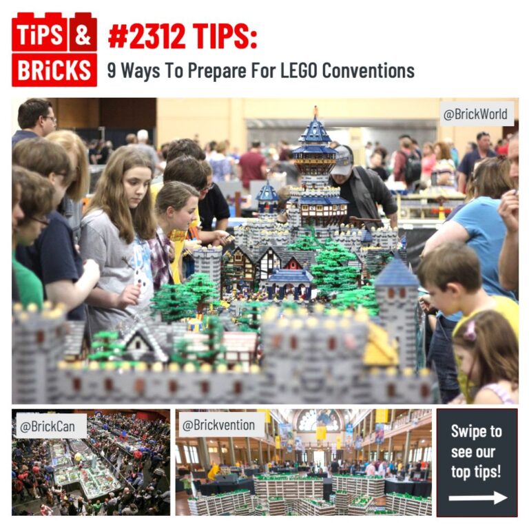TIPS: 9 Ways to Prepare for LEGO Conventions