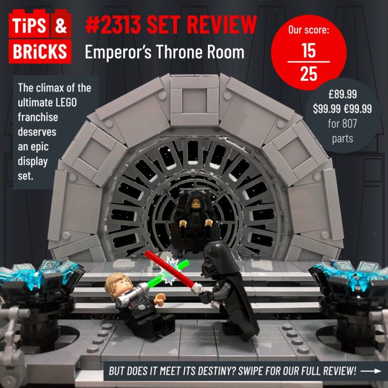 SET REVIEW: 75352 Emperor's Throne Room Diorama