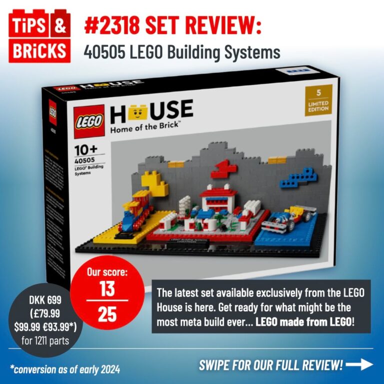 SET REVIEW: 40505 LEGO Building Systems