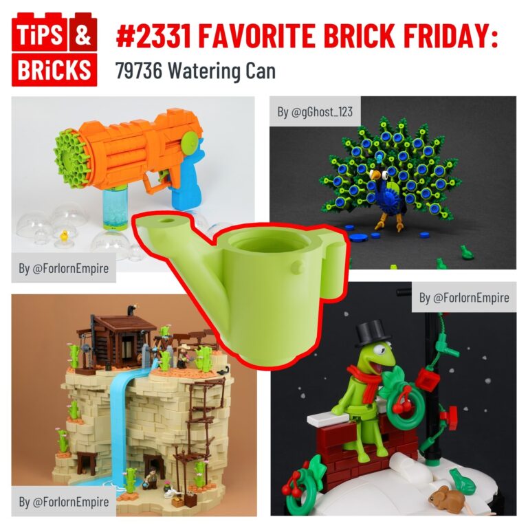 FAVORITE BRICK FRIDAY: 79736 Watering Can