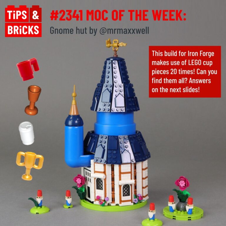 MOC OF THE WEEK: Gnome Hut by @mrmaxxwell