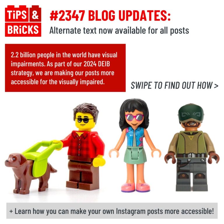 BLOG UPDATES: Alternate text now available for all posts