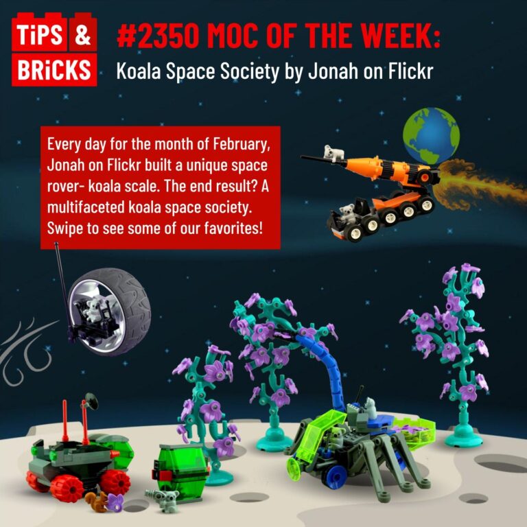 MOC OF THE WEEK: Koala Space Society by Jonah on Flickr