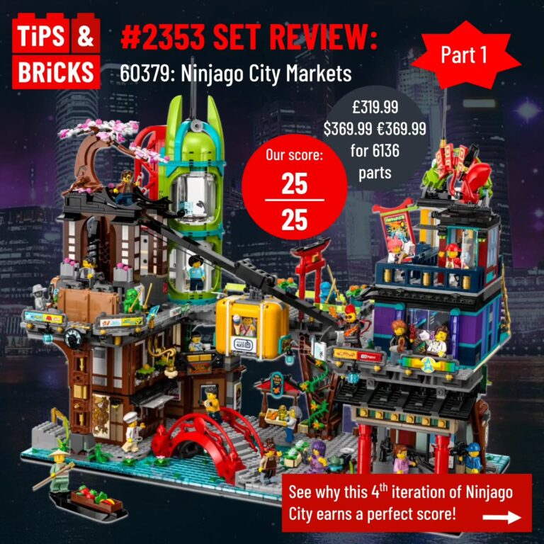 SET REVIEW: 60379: Ninjago City Markets