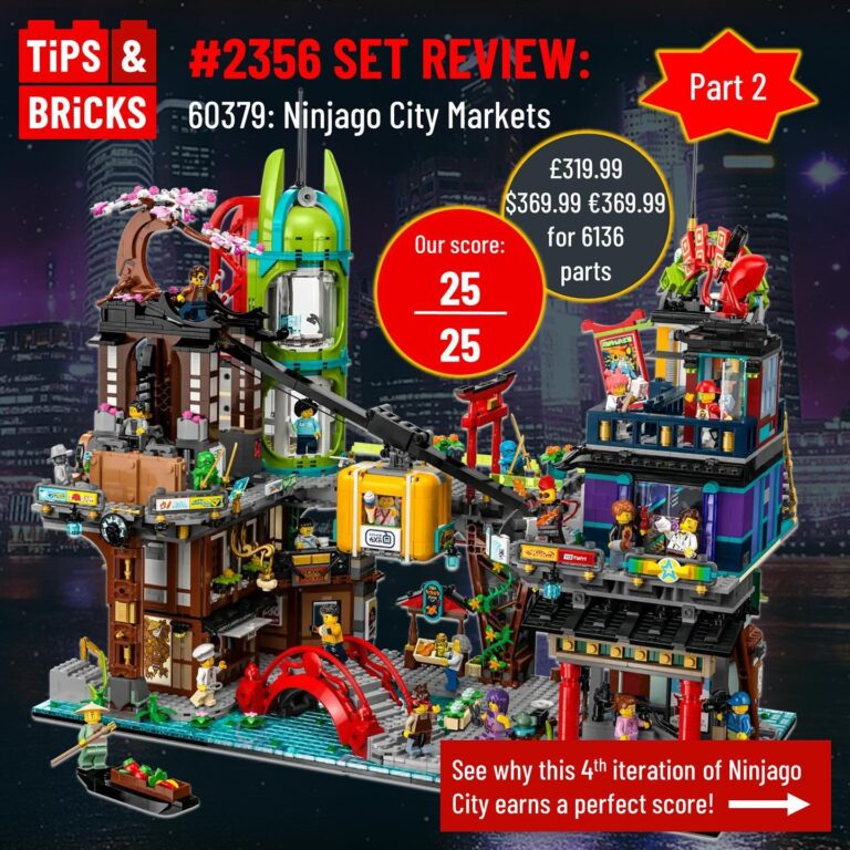 SET REVIEW: Ninjago City Markets Part 2