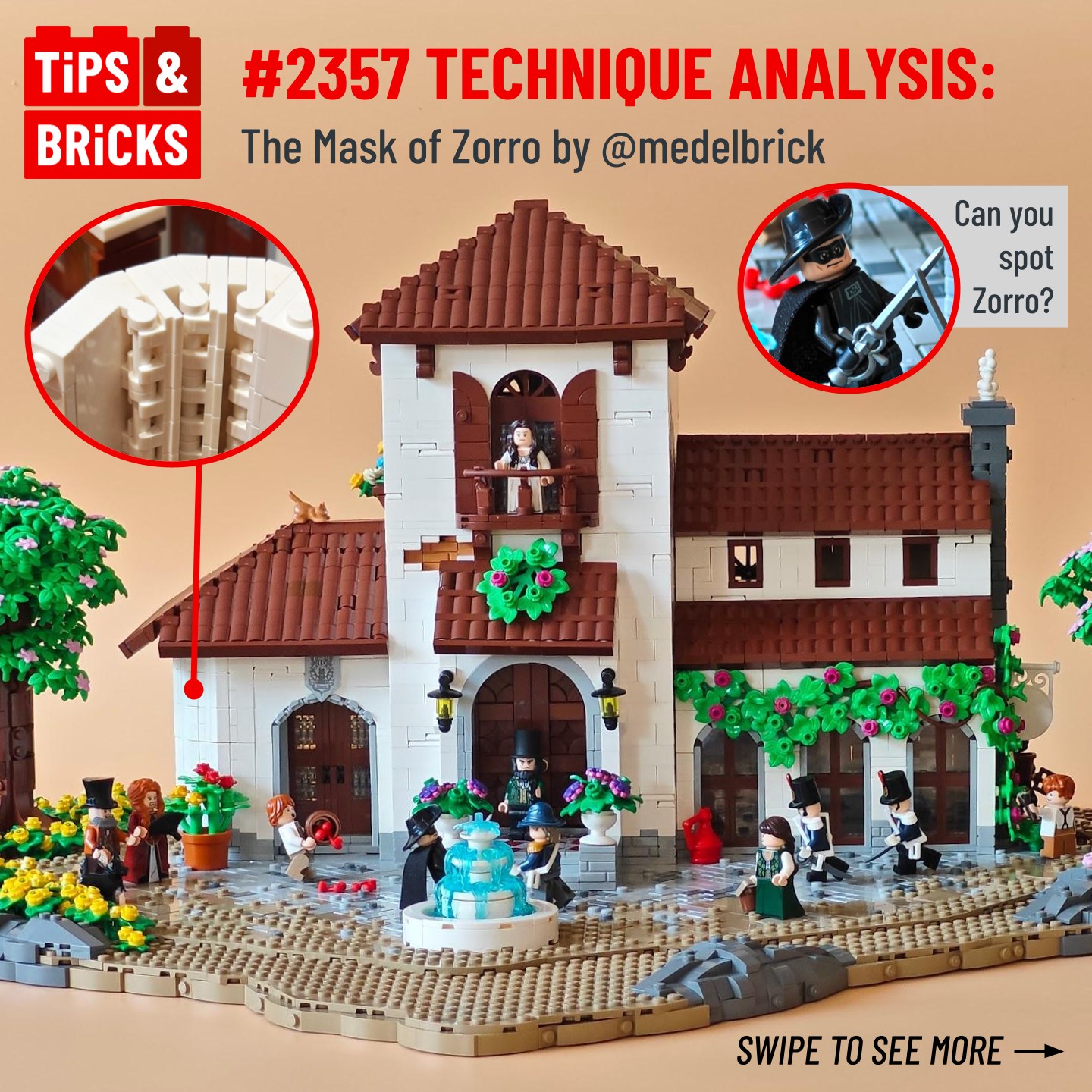 2357 TECHNIQUE ANALYSIS: The Mask of Zorro by @medelbrick