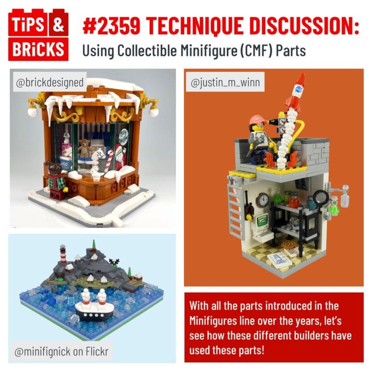 TECHNIQUE DISCUSSION: Using Collectible Minifigure (CMF) Parts