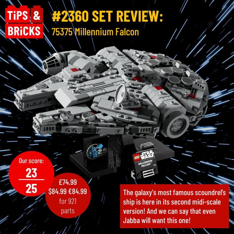 SET REVIEW: 75375 Millennium Falcon