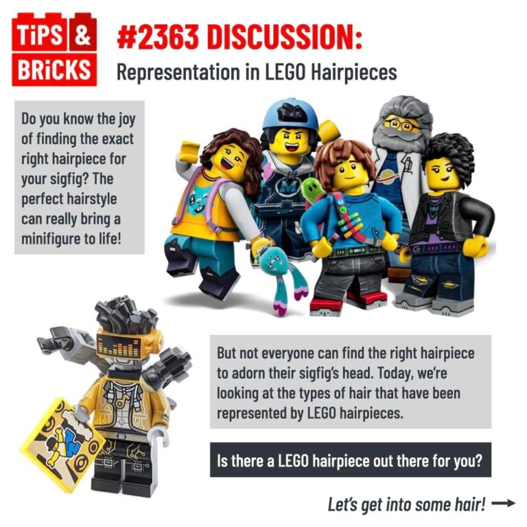 DISCUSSION: Representation in LEGO Hairpieces