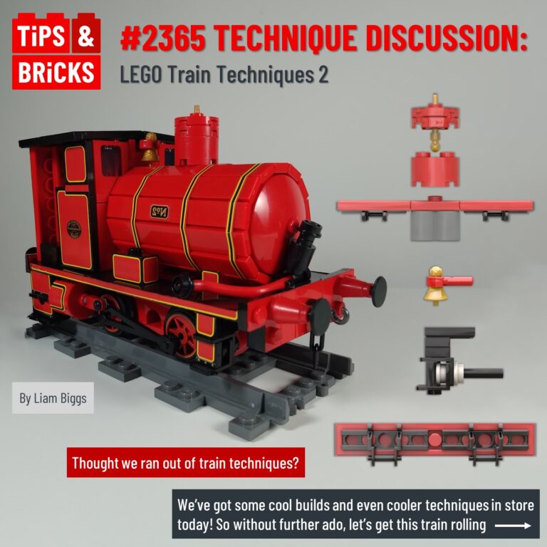 TECHNIQUE DISCUSSION: LEGO Train Techniques 2