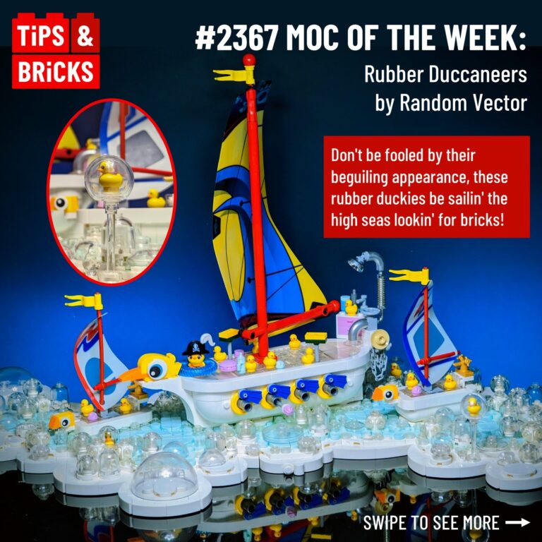 MOC OF THE WEEK: Rubber Duccaneers by Random Vector