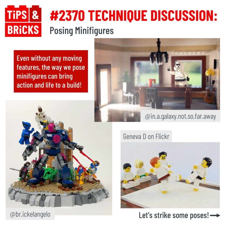 TECHNIQUE DISCUSSION: Posing Minifigures