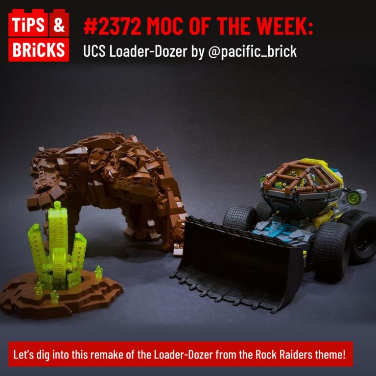 MOC OF THE WEEK: UCS Loader-Dozer by @pacific_brick