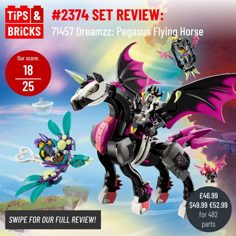 SET REVIEW: 71457 Dreamzz: Pegasus Flying Horse