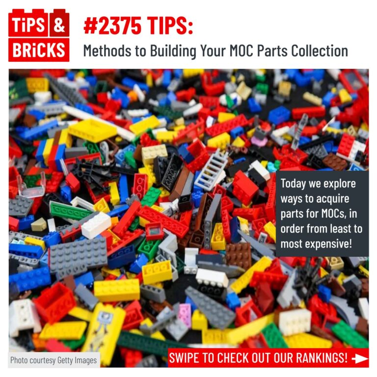 TIPS: Methods to Building Your MOC Parts Collection