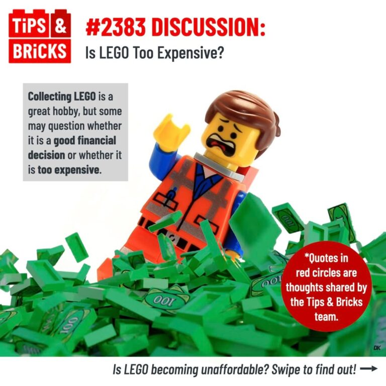 DISCUSSION: Is LEGO Too Expensive?