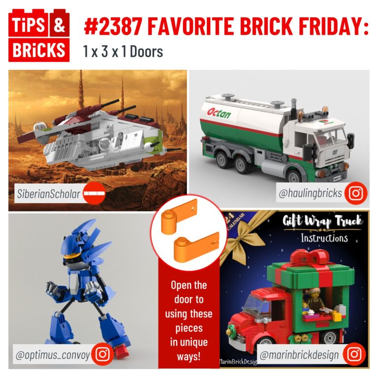 FAVORITE BRICK FRIDAY: 1 x 3 x 1 Doors