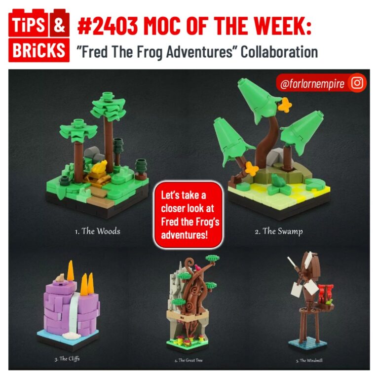 MOC OF THE WEEK: 'Fred The Frog Adventures' Collaboration