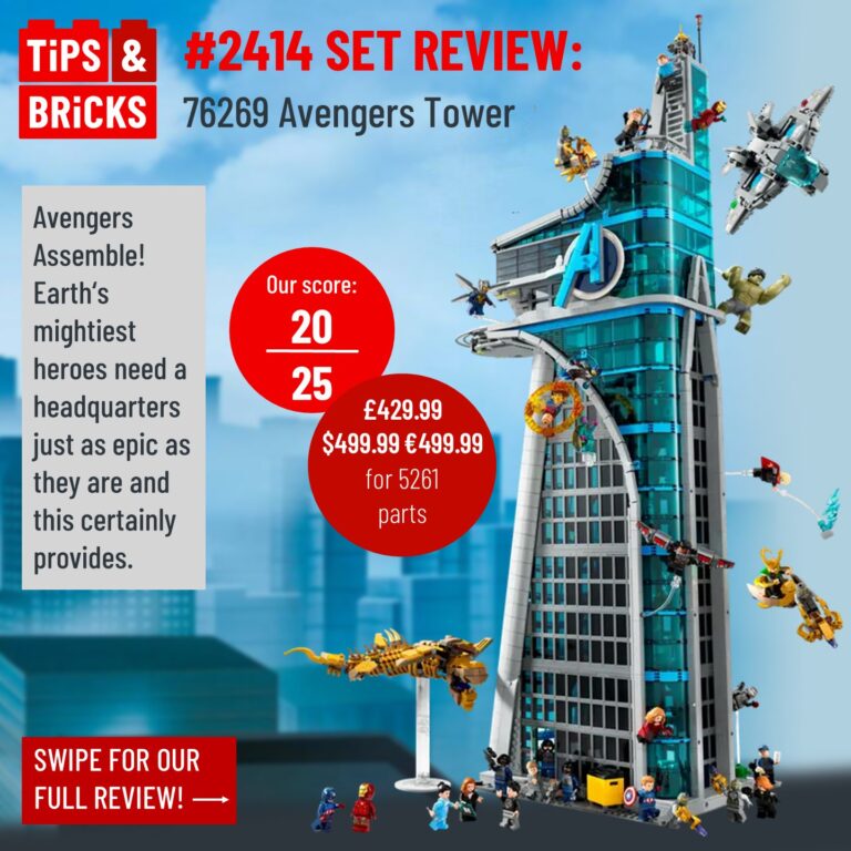 SET REVIEW: 76269 Avengers Tower