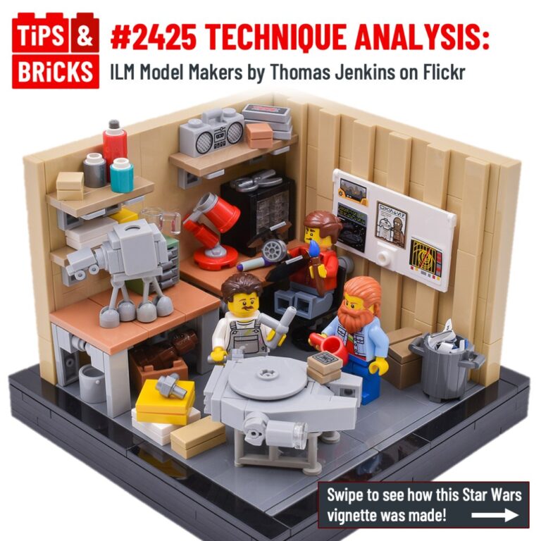 TECHNIQUE ANALYSIS: ILM Model Makers by Thomas Jenkins @thomas_jenkins_bricks