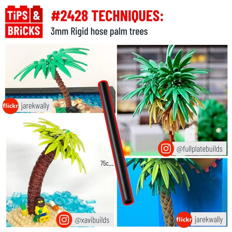 TECHNIQUE DISCUSSION: 3mm Rigid hose palm trees