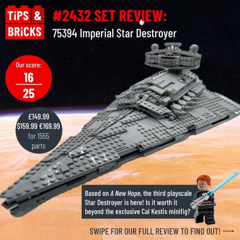 SET REVIEW: 75394 Imperial Star Destroyer