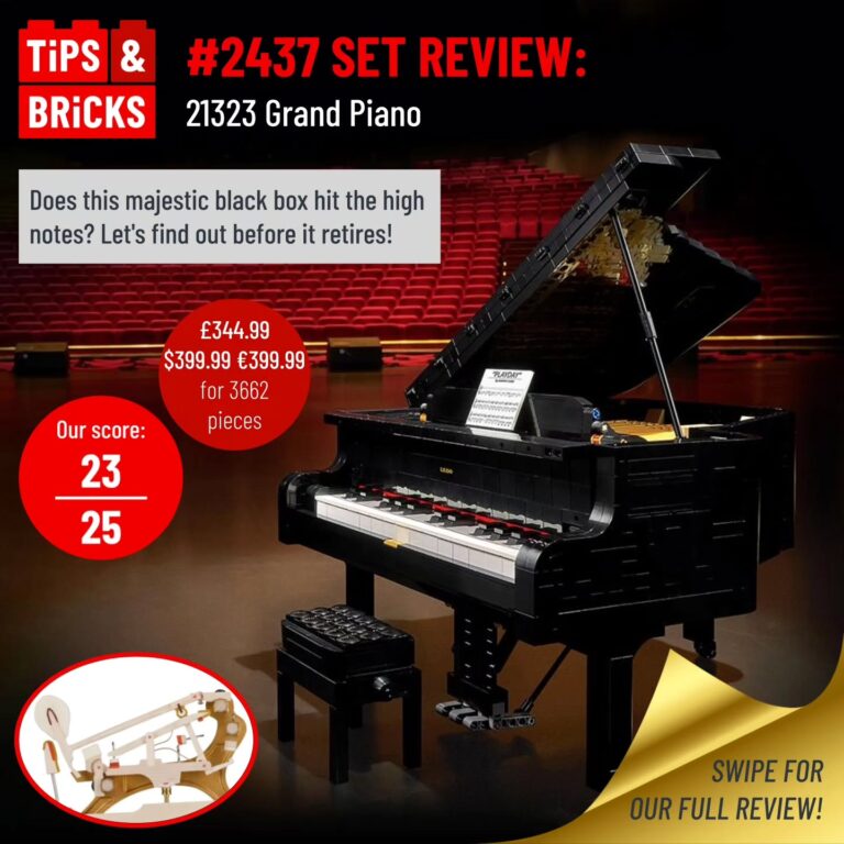 SET REVIEW: 21323 Grand Piano