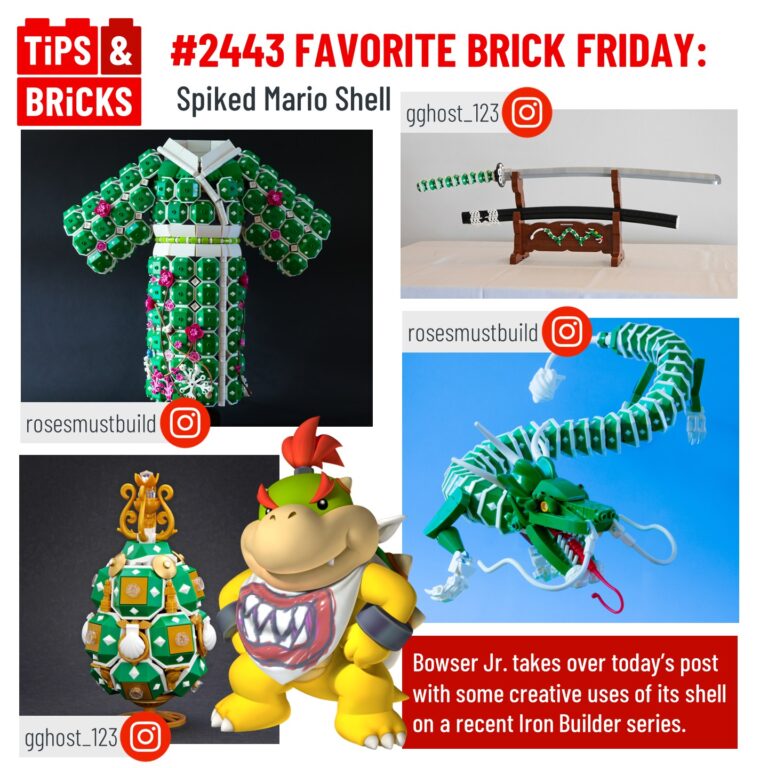 FAVORITE BRICK FRIDAY: Spiked Mario Shell