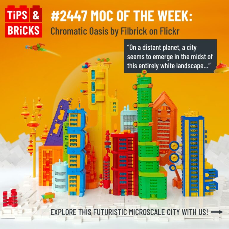 MOC OF THE WEEK: Chromatic Oasis by Filbrick on Flickr