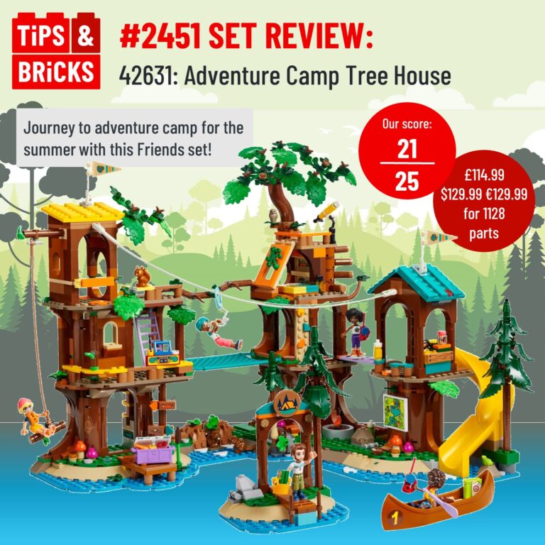 SET REVIEW: 42631 Adventure Camp Tree House