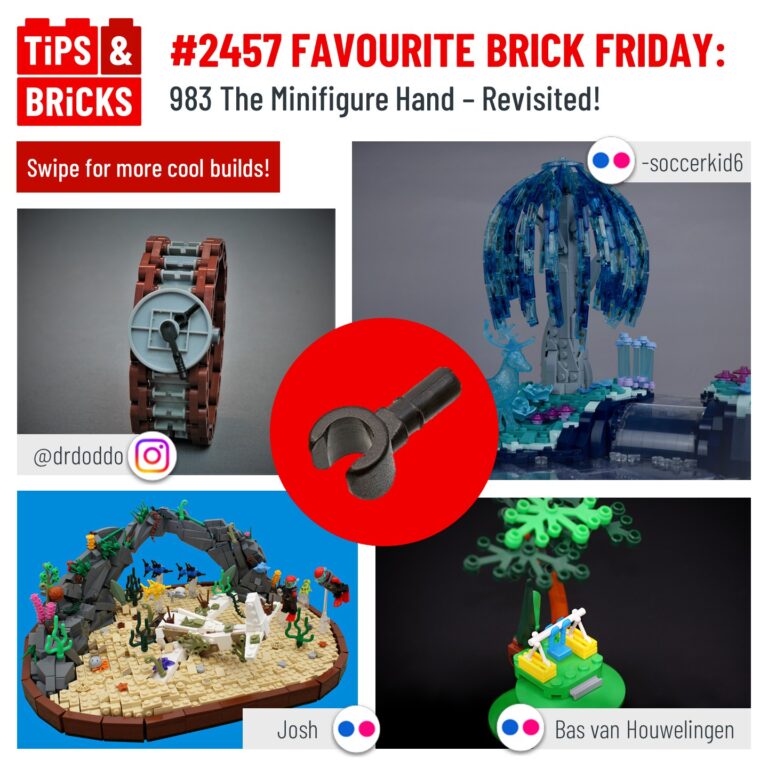 FAVOURITE BRICK FRIDAY: 983 The Minifigure Hand – Revisited!