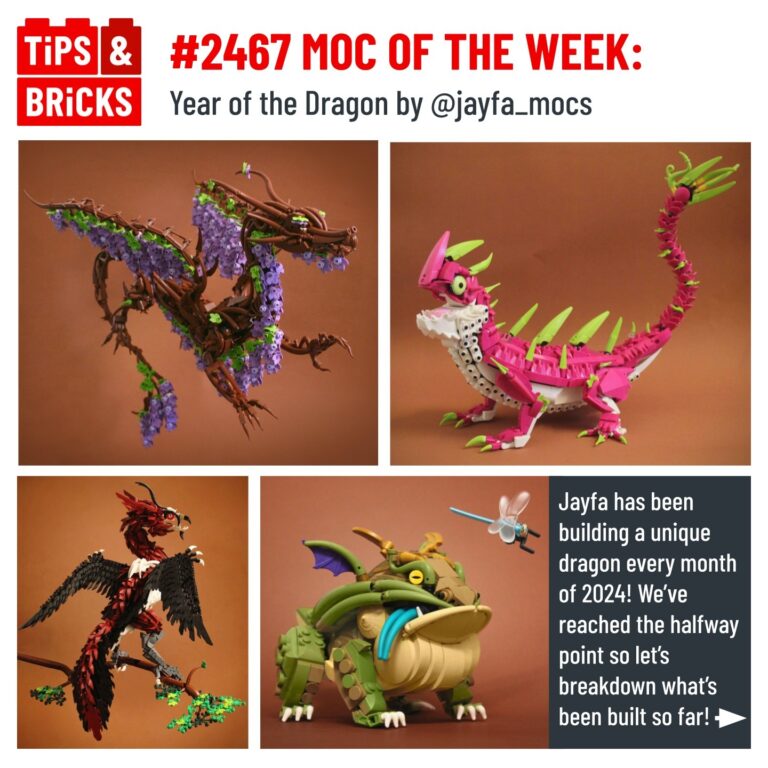MOC OF THE WEEK: Year of the Dragon by @jayfa_mocs