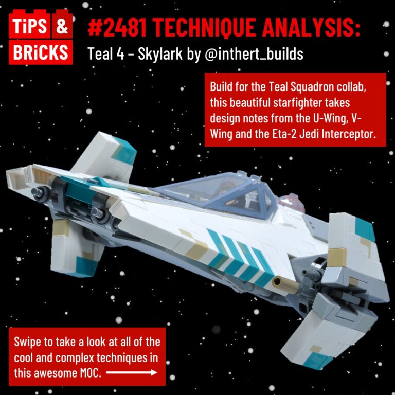 TECHNIQUE ANALYSIS: Teal 4 – Skylark by @inthert_builds