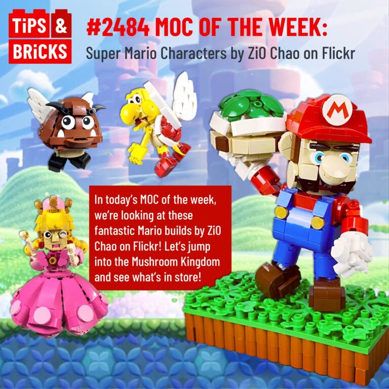 MOC OF THE WEEK: Super Mario characters by ZiO Chao