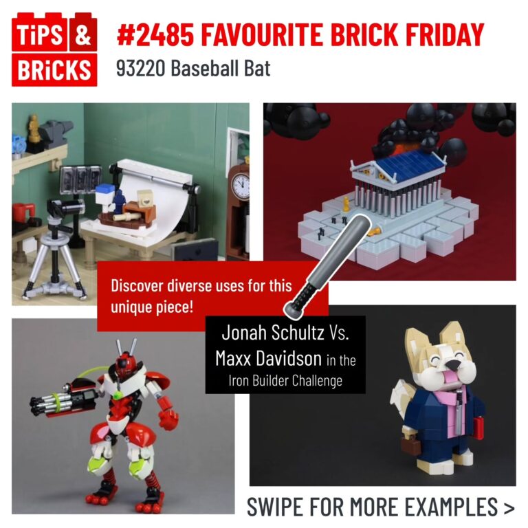 FAVOURITE BRICK FRIDAY: 93220 Baseball Bat