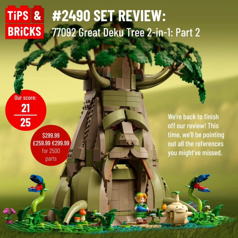 SET REVIEW: 77092 Great Deku Tree 2-in-1: Part 2