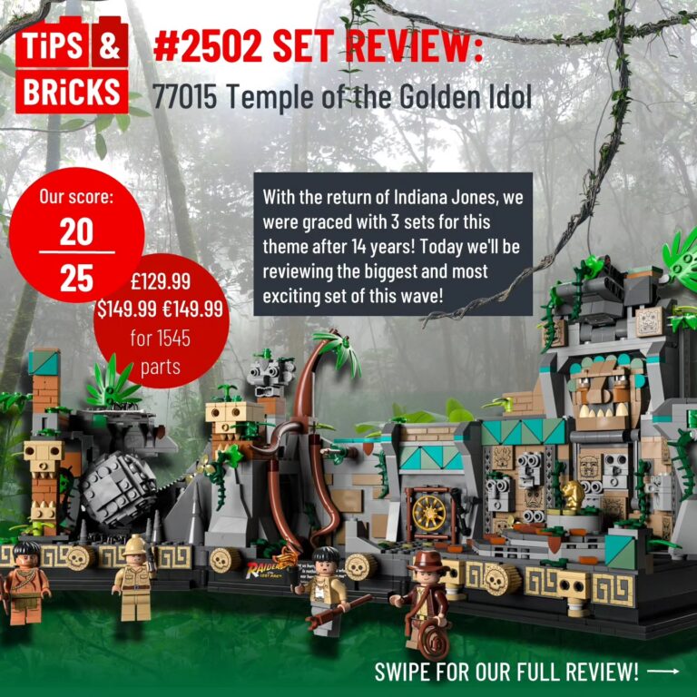 SET REVIEW: 77015 Temple of the Golden Idol