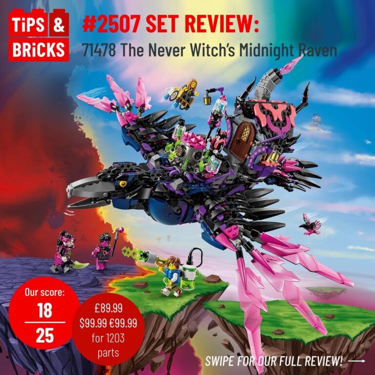 SET REVIEW: 71478 The Never Witch's Midnight Raven