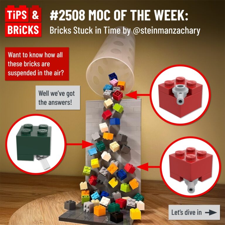 MOC OF THE WEEK: Bricks Stuck in Time by @steinmanzachary