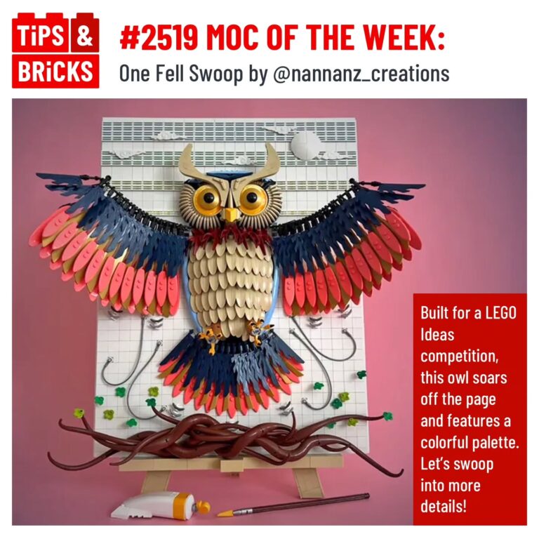 MOC OF THE WEEK: One Fell Swoop by @nannanz_creations