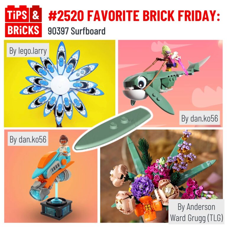 FAVOURITE BRICK FRIDAY: 90397 Surfboard