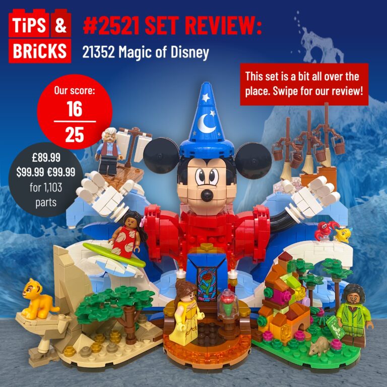 SET REVIEW: 21352 Magic of Disney