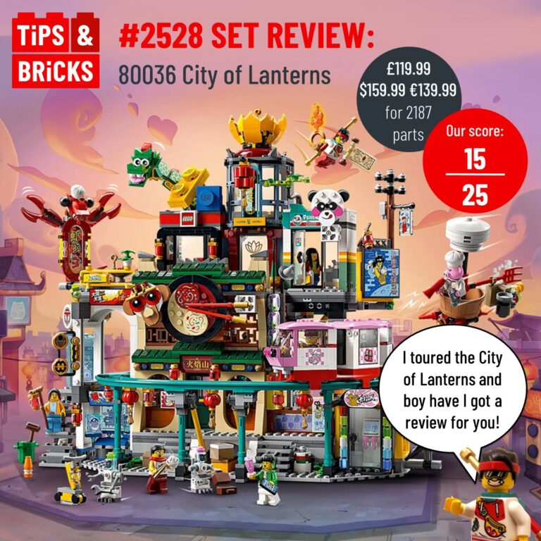 SET REVIEW: 80036 City of Lanterns