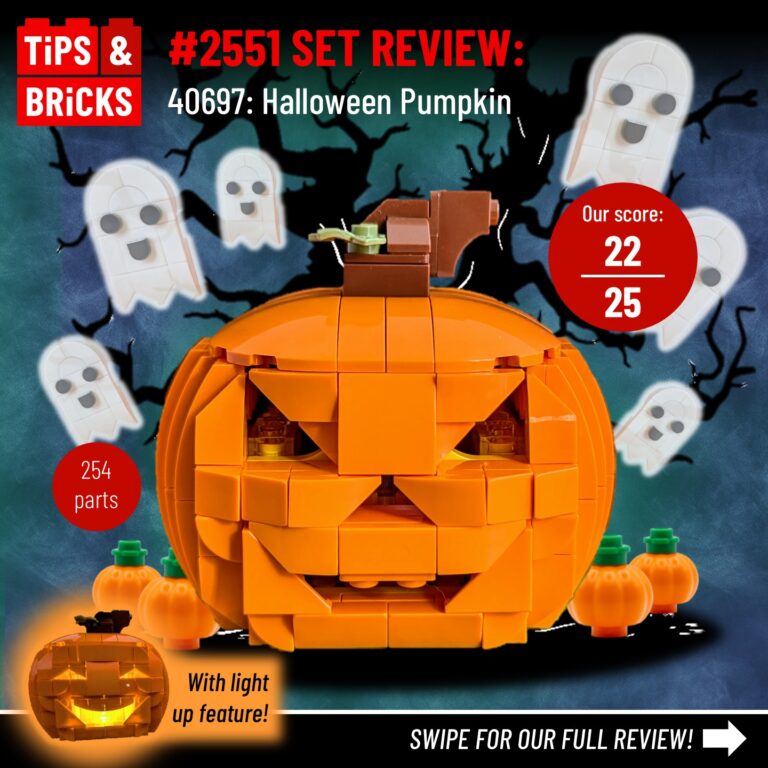 SET REVIEW: 40697 Halloween Pumpkin