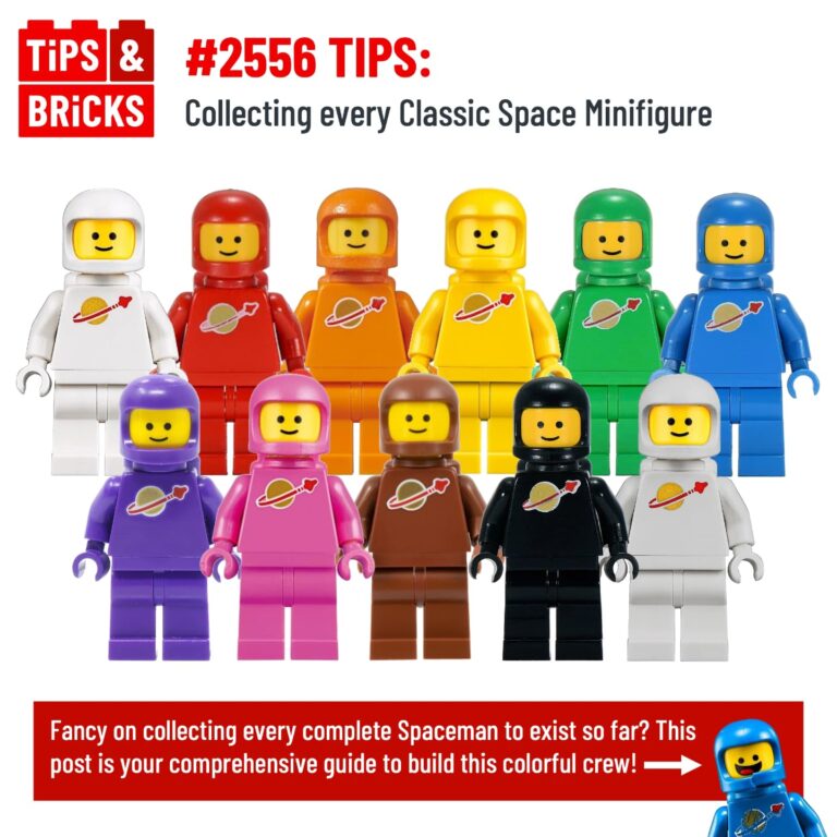 TIPS: Collecting every Classic Space Minifigure